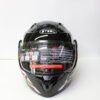 Casco steel abatible Naranja diseño (mica transparente) 2X1500 - Imagen 4