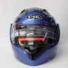 Casco steel abatible Azul acero (mica transparente) 2X1500 - Imagen 3