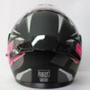 Casco steel abatible rosa con negro mate (mica transparente) 2X1500 - Imagen 4