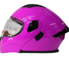 Casco Steel abatible Rosa Brillante (mica transparente) 2x1500 - Imagen 4
