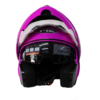Casco Steel abatible Rosa Brillante (mica transparente) 2x1500 - Imagen 3