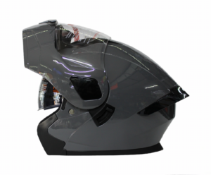 Casco Steel abatible Gris Fuerte (mica transparente) 2x1500