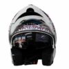 Casco Steel Abatible Modelos Gráficos Tiburón (mica transparente) 2x1700 - Imagen 2