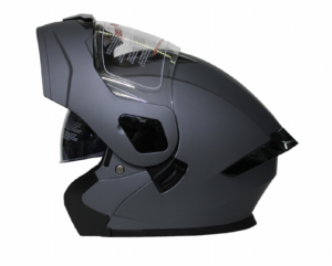 Casco Steel abatible Gris Mate (mica transparente) 2x1500