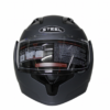 Casco Steel abatible Gris Mate (mica transparente) 2x1500 - Imagen 4