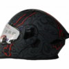 Casco Steel Abatible Modelos Gráficos Gris Craneo (mica transparente) 2x1700 - Imagen 3