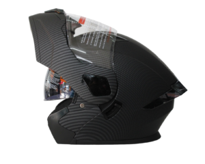 Casco Steel Abatible Modelos Gráficos Negro Carbono (mica transparente) 2x$1700
