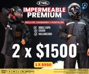 ¡¡Oferta de impermeables Steel!! Impermeable 2 x $1500