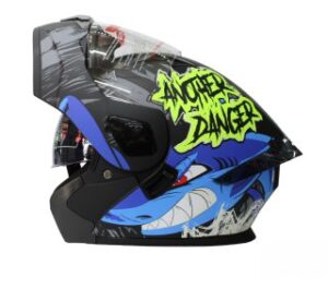 Casco Steel Abatible Modelos Gráficos Shark (mica transparente) 2x$1700