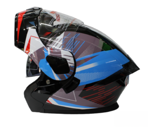 Casco Steel Abatible Modelos Gráficos RAN (mica transparente) 2x$1700