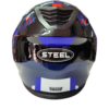 CASCO ABATIBLE STEEL (CERTIFICACIÓN ECE 22-06) AZUL ACERO - Imagen 4