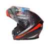 CASCO ABATIBLE STEEL (CERTIFICACIÓN ECE 22-06) ROJO - Imagen 2