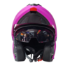 CASCO ABATIBLE STEEL (CERTIFICACIÓN ECE 22-06) ROSA MATE - Imagen 2