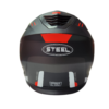 CASCO ABATIBLE STEEL (CERTIFICACIÓN ECE 22-06) GRIS ACERO - Imagen 3