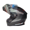 CASCO ABATIBLE STEEL (CERTIFICACIÓN ECE 22-06) GRIS ACERO - Imagen 2